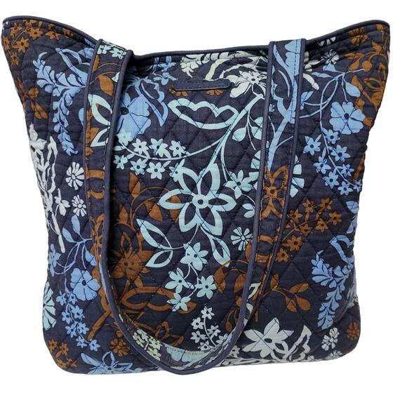 Vintage Vera Bradley Java Floral Tote Handbag - Picture 1 of 5